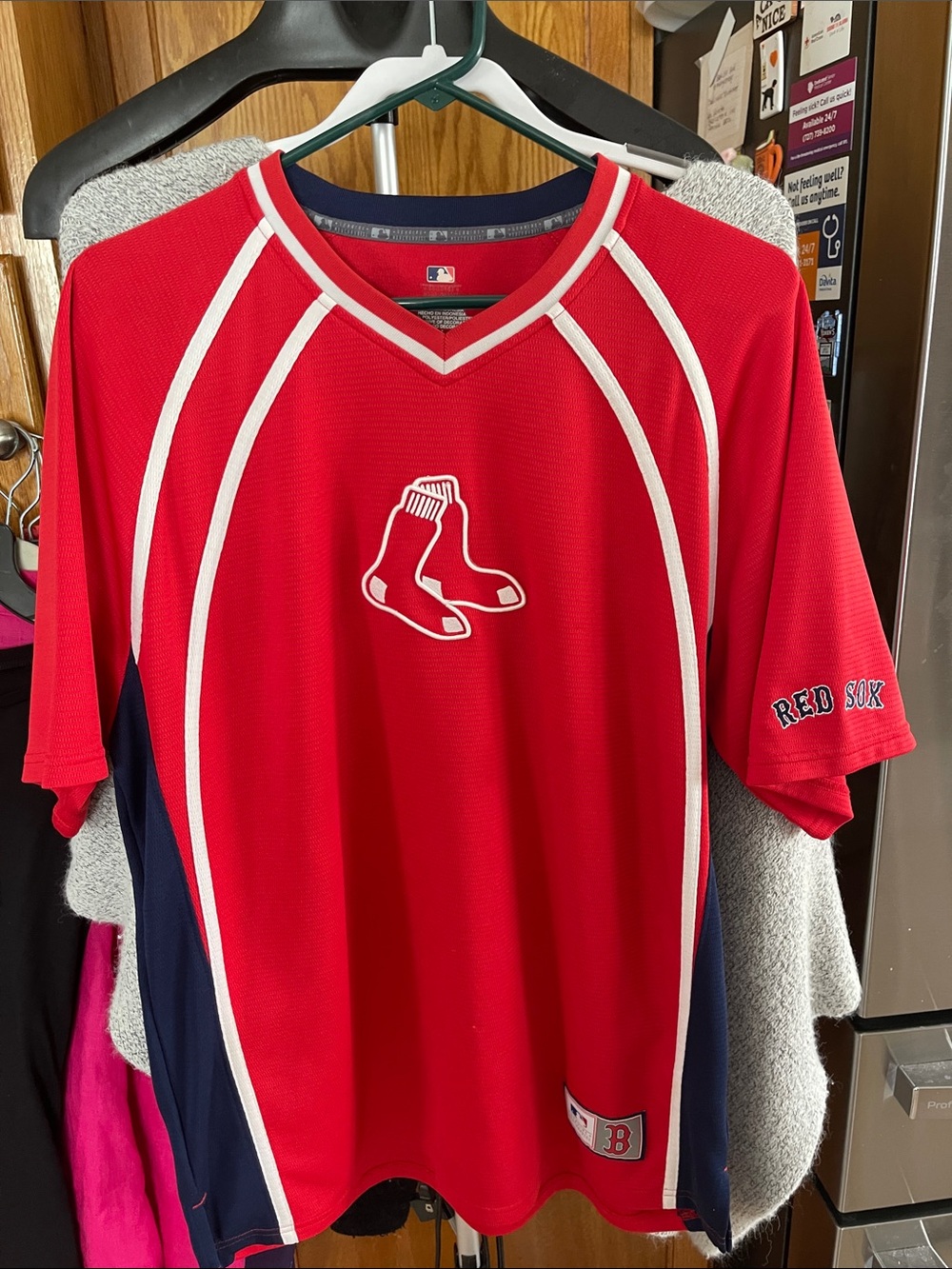 Genuine Merchandise Boston Red Sox Red Jersey with White Trim